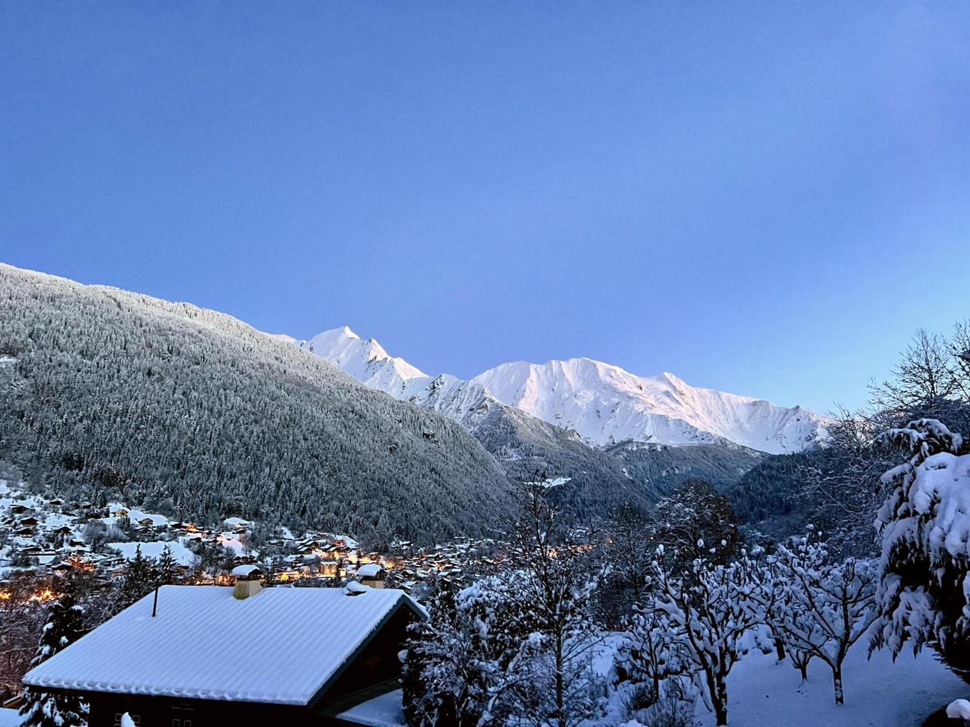 Chambre Independante Avec Salle De Bain Independante Au Rdc D Un Chalet A 25 Kms Chamonix Сен-Жерве-Ле-Бэн Экстерьер фото